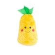 ZippyPaws NomNomz Plush Pineapple Dog Toy (Plush Toy) Online now