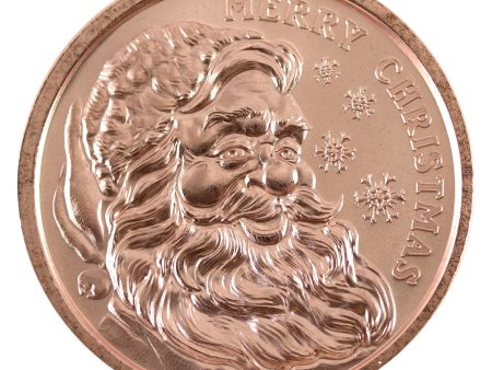 Santa GSM 1oz. .999 Fine Copper For Discount