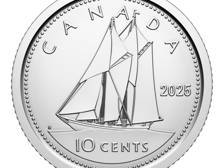 2025 Canada 10-cents Brilliant Uncirculated (MS-63) Supply