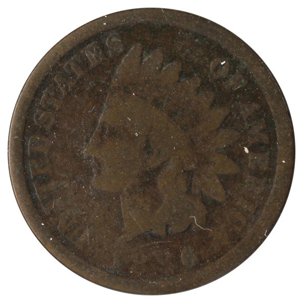 1886 Var.1 USA Cent G-VG (G-4) Scratched, Cleaned or Impaired Discount