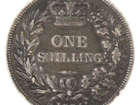 Great Britain 1834 William IV Shilling Very Fine (VF-20) Rotated Die Fashion