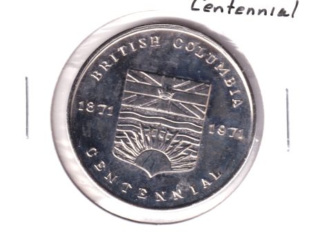 1871-1971 British Columbia Centennial Token Online now