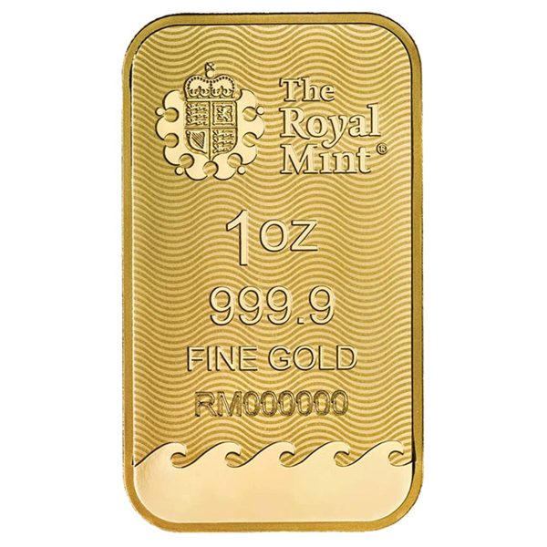 (LPO) The Royal Mint Britannia 1oz .9999 Gold Bar (TAX exempt). NO Credit Card, Paypal. - Package: Hairline Scr. Fashion