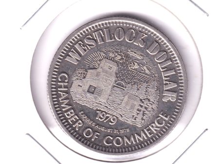 1979 Westlock, Alberta Camber of Commerce Westlock Dollar Token Supply