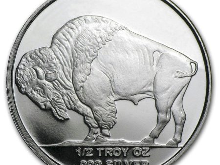 1 2oz Silver Round - Buffalo .999 (TAX Exempt) Supply