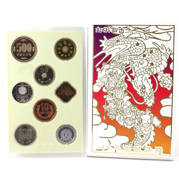 2004 Japan Respect for the Aged Uncirculated Coin Set (Scratched plastic) Online Sale