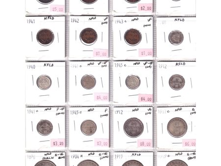 1800s to 1940s Lot of 20x Mixed Maritime Coins (many silver) 20Pcs Discount