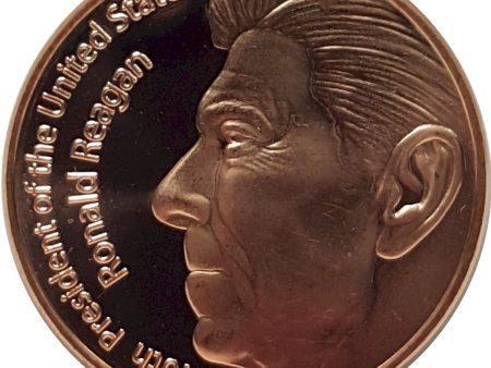 Ronald Reagan 1oz. .999 Fine Copper Online