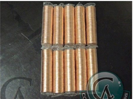 10 x 2012 Non Magnetic Canada 1-cent Original Rolls of 50pcs Fashion