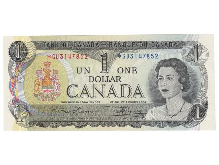 BC-46aA 1973 Canada $1 Lawson-Bouey, Replacement, *GU, UNC Supply