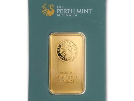 (LPO) Perth Mint 1oz. 999 Gold Bar (TAX Exempt) Scratches on Holder - NO Credit Card Paypal Supply