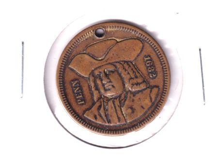 1682 William Pen Medal on Sale