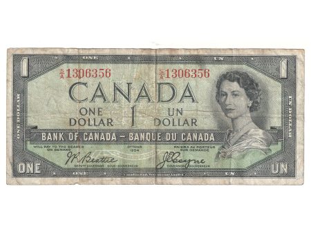 BC-29b 1954 Canada $1 Beattie-Coyne, Devil s Face, S A Online