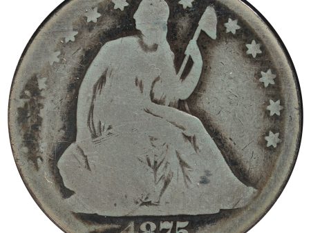 1875 USA Half Dollar (Impaired) Cheap