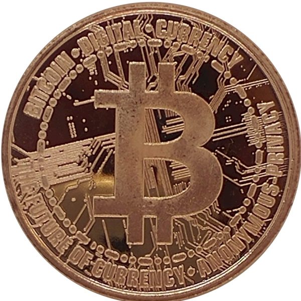 Bitcoin 1oz. .999 Fine Copper Fashion