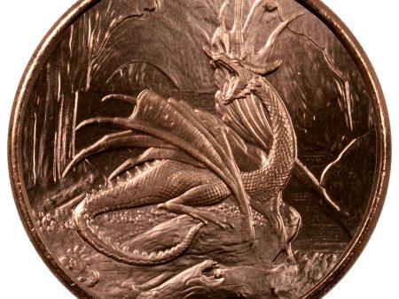 Nidhogger Dragon 1oz. .999 Fine Copper For Discount