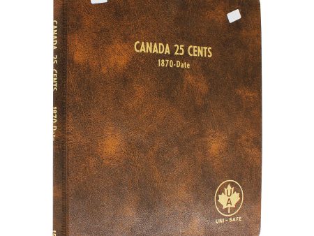 1937-2004 Canada 25-Cents Collection, 38Pcs. in Unisafe Album Hot on Sale