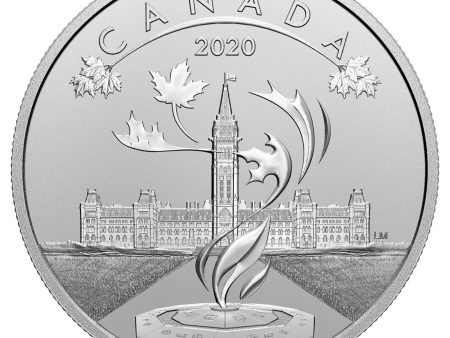 RDC 2020 $10 O Canada! Parliament of Canada Fine Silver Coin (No Tax) missing sleeve For Discount