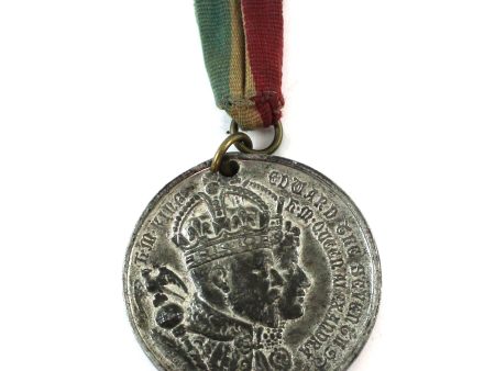 1903 Cornation Medal King Edward VII & Queen Alexandra Borough of Portsmouth For Cheap