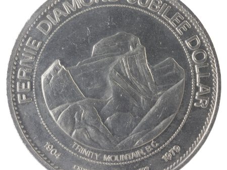 1979 Fernie B.C - Fernie Diamond Jubilee Dollar For Discount