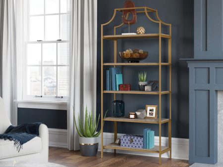 International Lux Bookcase Deco Stone on Sale