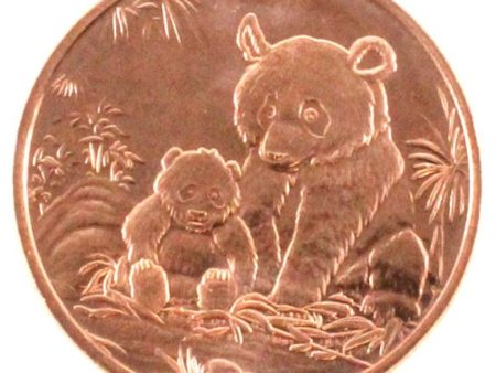 Panda  1oz. .999 Fine Copper Online