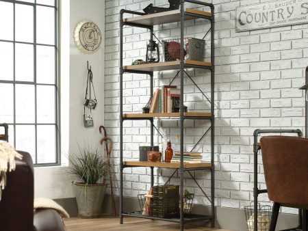 Iron City Tall Bookcase on Sale