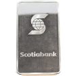 10oz Scotiabank Metals Fine Silver Bar (No Tax) Lightly Toned on Sale