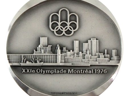 1976 Official Olympic Games Sterling Silver Medal In Case Online