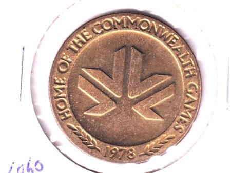 1978 Edmonton, AB City Hall Logo Version Token Cheap