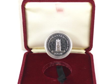 1977 Canada VIP Cased Silver Dollar: Queen Elizabeth II Silver Jubilee (Capsule scr.) For Discount