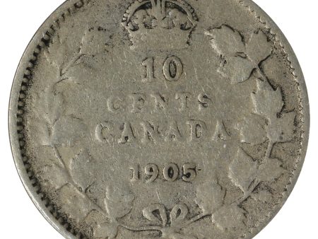 1905 Canada 10-cents Good (G-4) Scratched, Cleaned, or Impaired Online Hot Sale