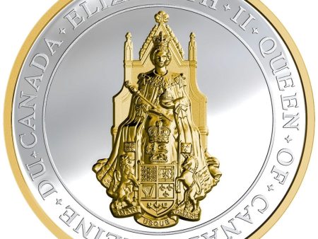 RDC 2017 $25 The Great Seal of Canada Gold-Plated Fine Silver (No Tax) Scratched Capsule Discount