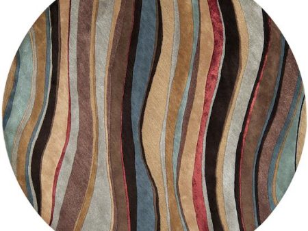 Surya Artist Studio 8  Round Rug For Sale