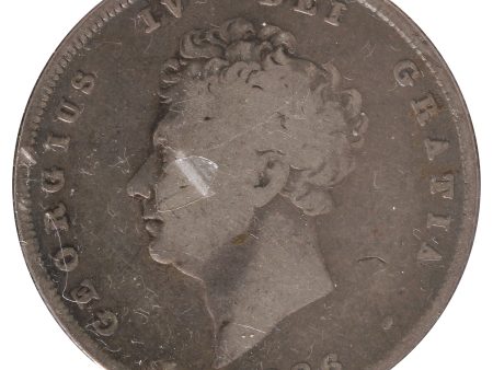 1826 Great Britain Schilling (Impaired) For Cheap