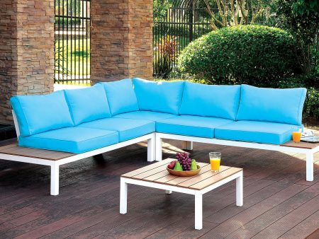 Patio Sectional w  Table Fashion