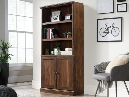 5 Shelf Bookcase W doors Gw For Discount