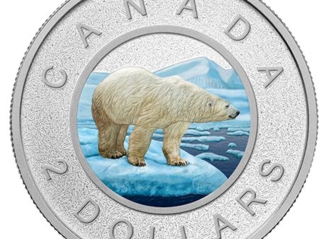 RDC 2016 Canada 2-Dollar Coloured Big Coin Fine Silver (No Tax) Impaired Online Sale