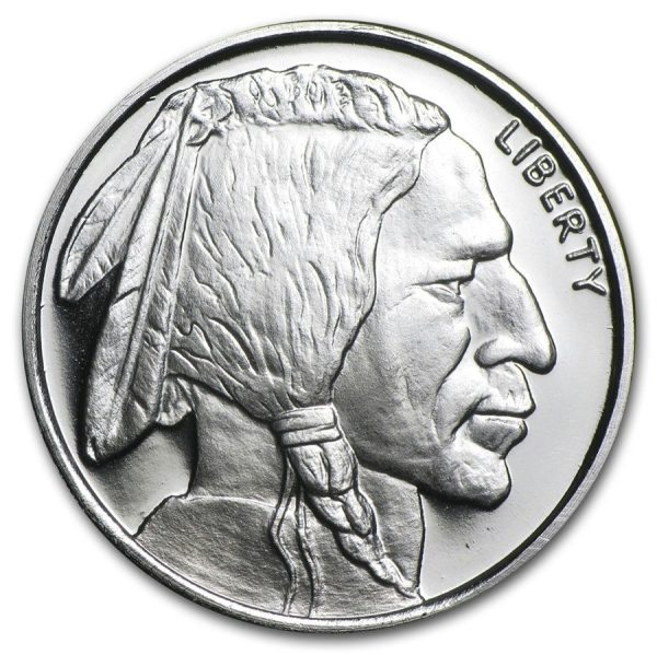 1 2oz Silver Round - Buffalo .999 (TAX Exempt) Supply