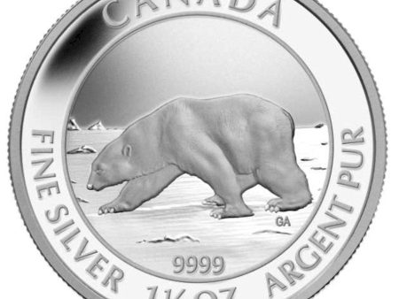 RDC 2013 Canada $8 Polar Bear Proof 1.5oz Fine Silver (No Tax) ripped sleeve Discount