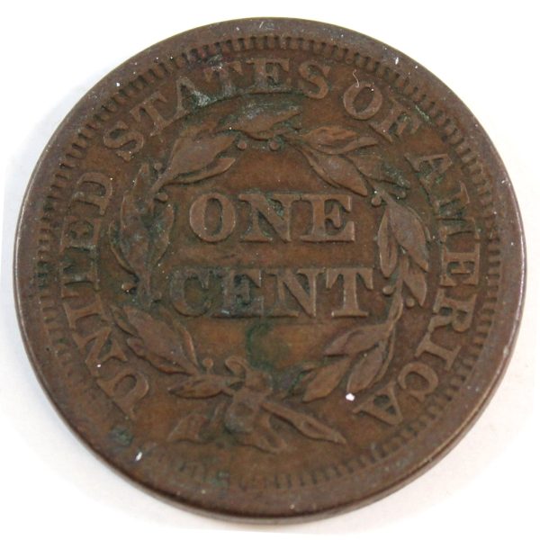 1853 USA Cent VF-EF (VF-30) $ For Cheap