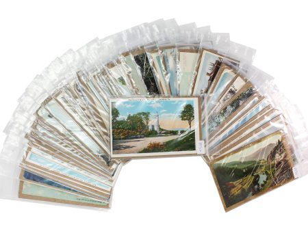 Lot of 49x USA Postcards, 49Pcs. For Discount