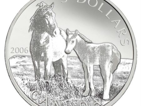 RDC 2006 Canada Sable Island Horse & Foal $5 Coin & Stamp Set (Issues) Online