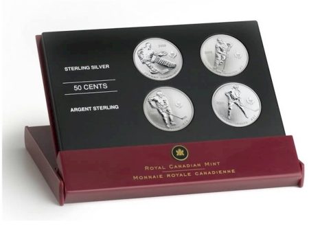 RDC 2005 Canada 50-cent Toronto Maple Leafs Hockey Legends Four Coin Set (Wear on Sleeve) Supply