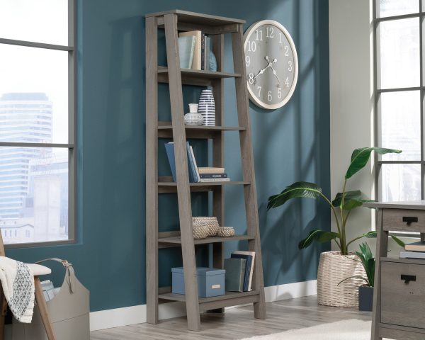 Trestle 5-Shelf Bookcase Mo Online Sale