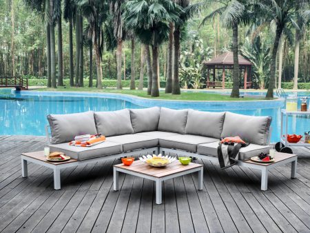 Patio Sectional w  Table Hot on Sale