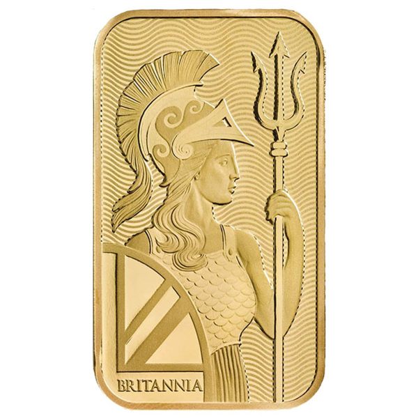 (LPO) The Royal Mint Britannia 1oz .9999 Gold Bar (TAX exempt). NO Credit Card, Paypal. - Package: Hairline Scr. Fashion