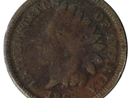 1863 USA Cent G-VG (G-6) Scratched, Cleaned, or Impaired Supply