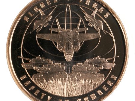 Safety in Numbers - Planes & Tanks 1oz. .999 Fine Copper Online now