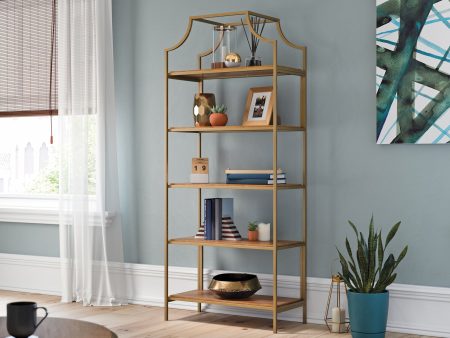 International Lux Bookcase Sindoori Mang on Sale